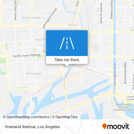 Vreeland Avenue map