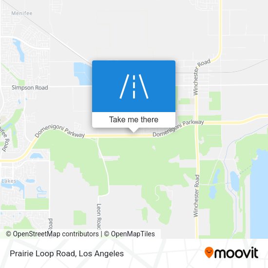 Mapa de Prairie Loop Road