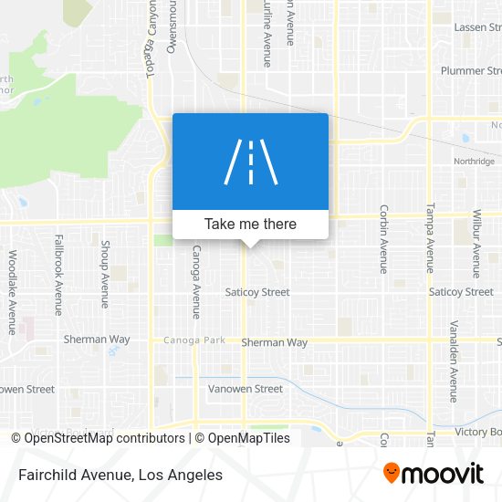 Mapa de Fairchild Avenue
