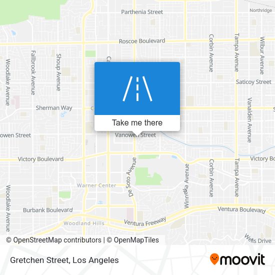 Gretchen Street map