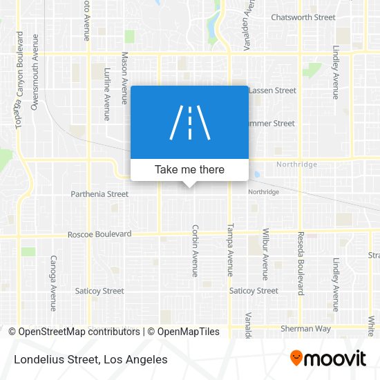 Mapa de Londelius Street