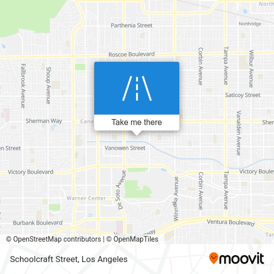 Schoolcraft Street map