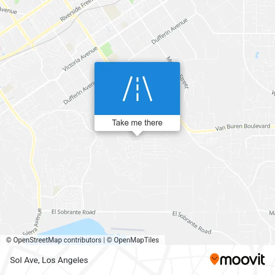 Sol Ave map