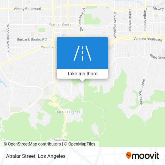 Mapa de Abalar Street