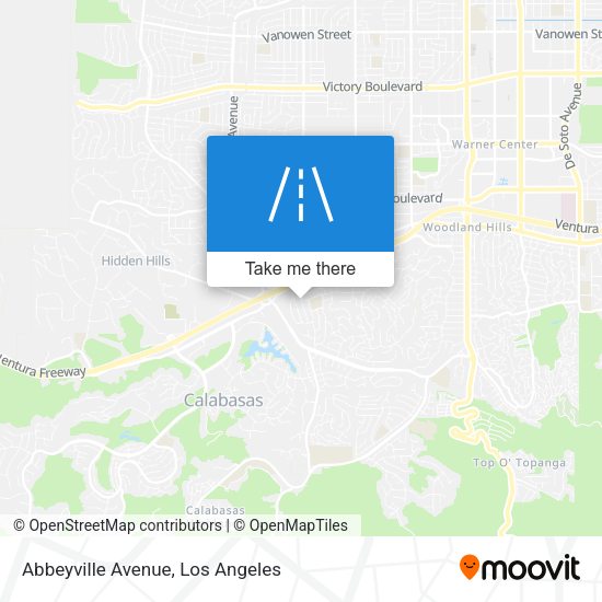 Mapa de Abbeyville Avenue