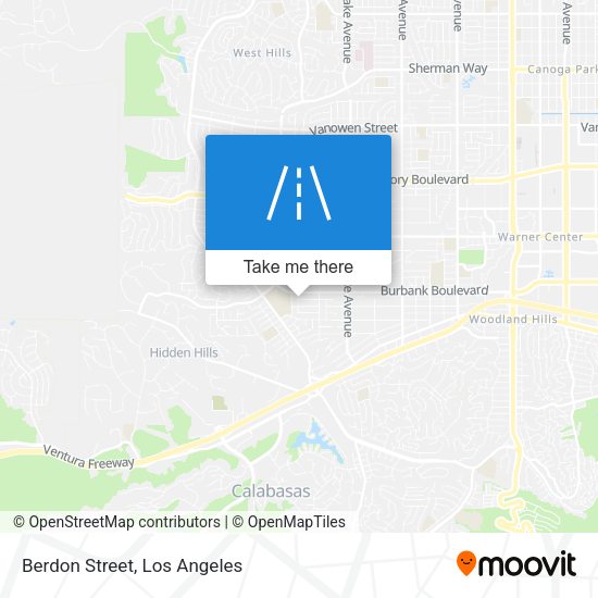 Mapa de Berdon Street