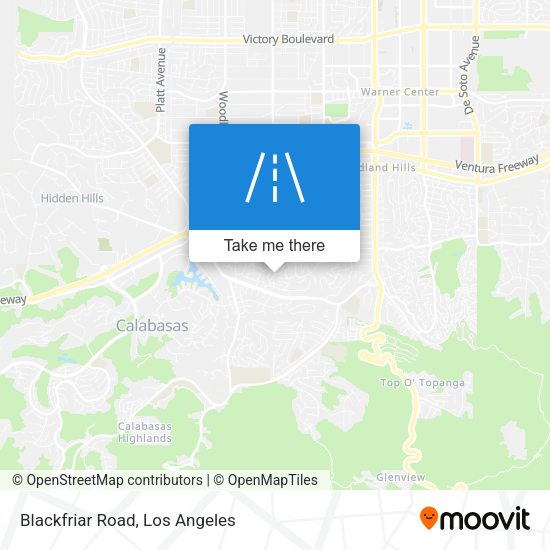 Mapa de Blackfriar Road