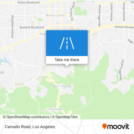 Mapa de Camello Road