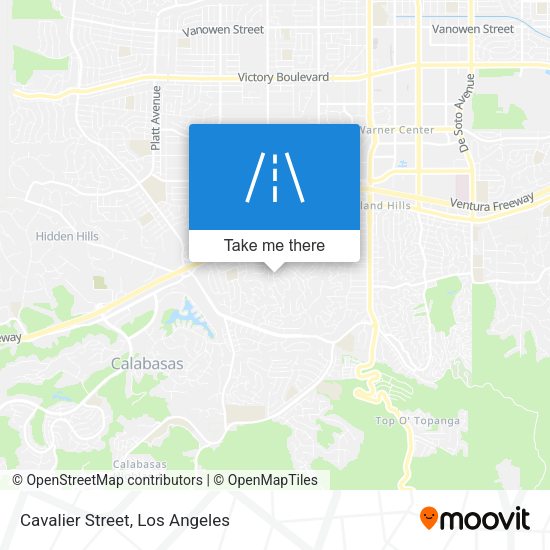 Mapa de Cavalier Street