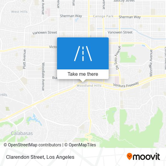 Mapa de Clarendon Street