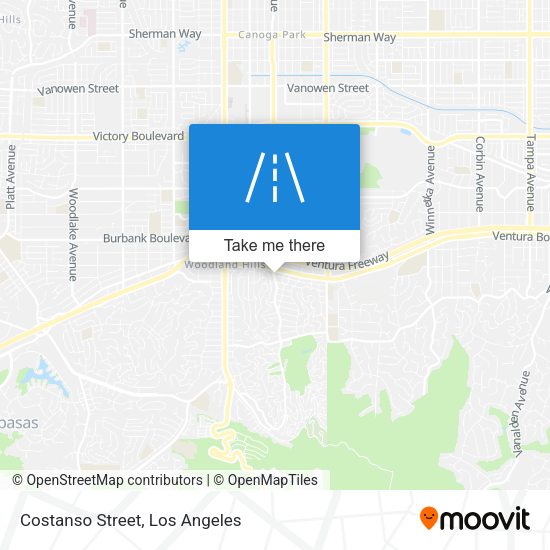 Costanso Street map
