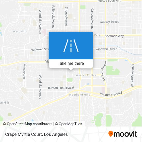 Crape Myrtle Court map