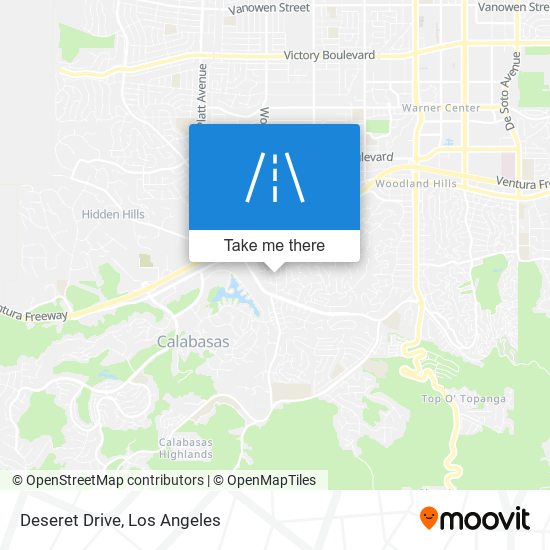 Deseret Drive map