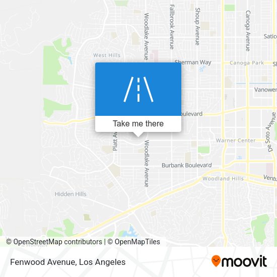 Mapa de Fenwood Avenue