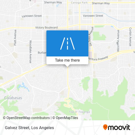 Mapa de Galvez Street