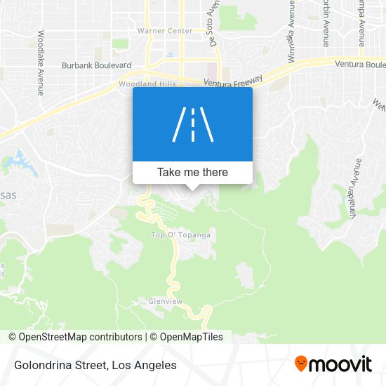 Mapa de Golondrina Street
