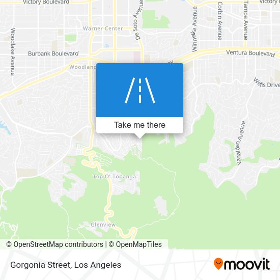 Gorgonia Street map