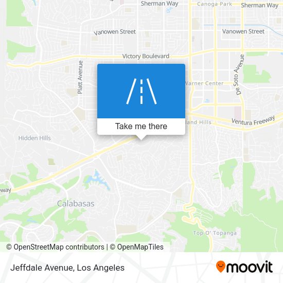 Mapa de Jeffdale Avenue