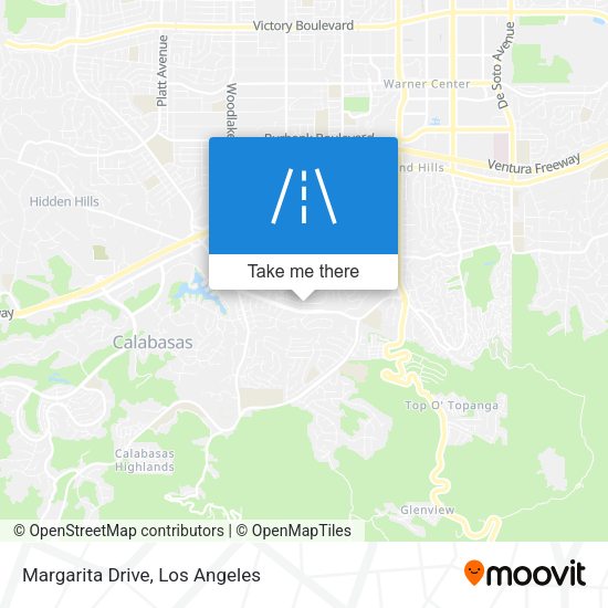 Mapa de Margarita Drive