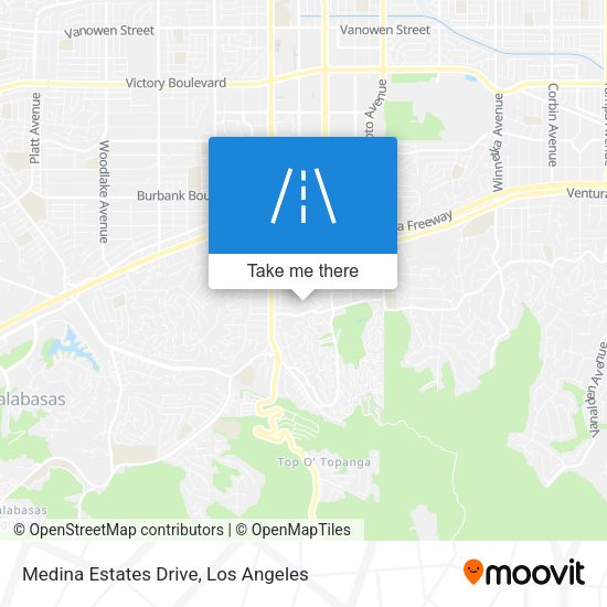 Mapa de Medina Estates Drive