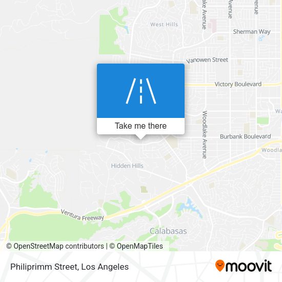 Mapa de Philiprimm Street