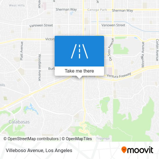 Villeboso Avenue map