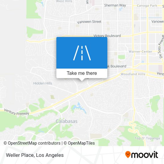 Weller Place map