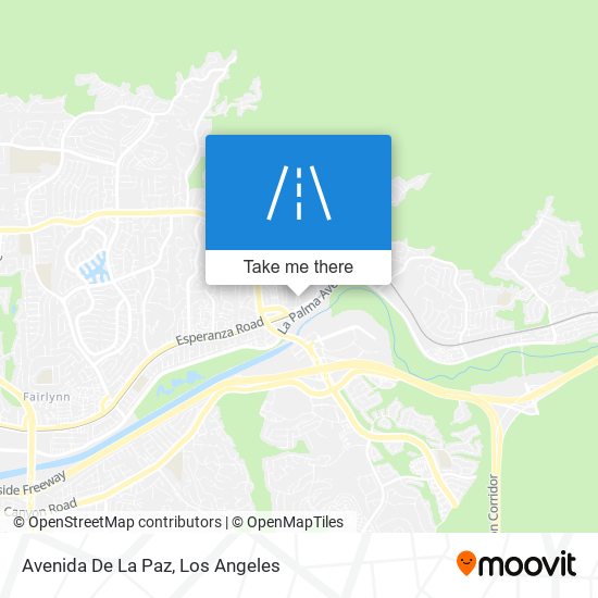 Avenida De La Paz map
