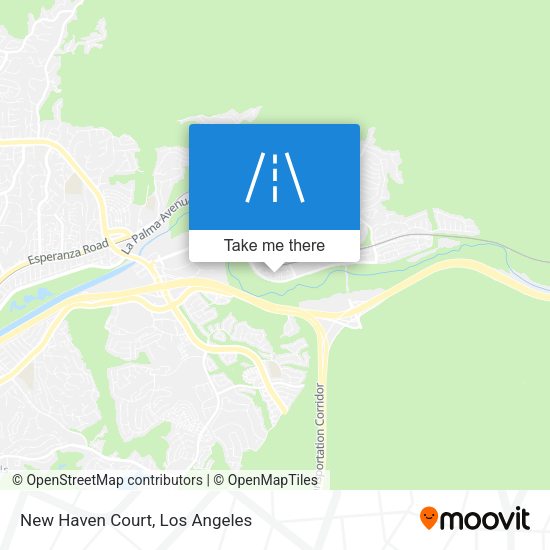 New Haven Court map