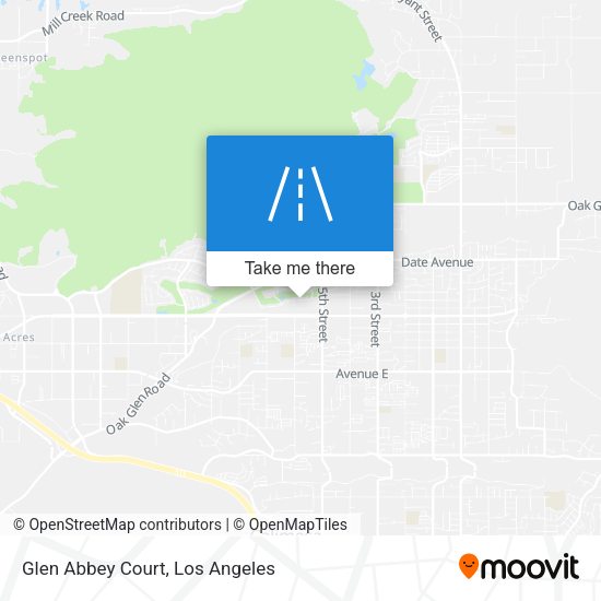 Glen Abbey Court map