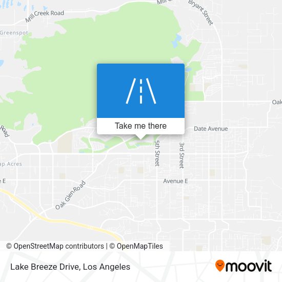 Lake Breeze Drive map