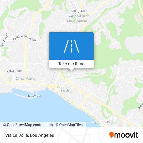 Mapa de Via La Jolla