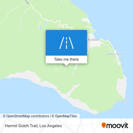 Hermit Gulch Trail map