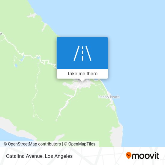 Mapa de Catalina Avenue