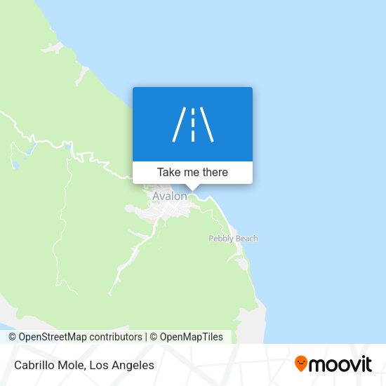 Mapa de Cabrillo Mole