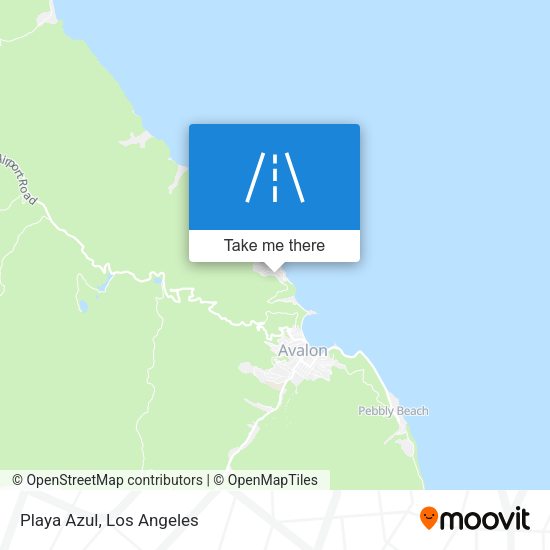 Mapa de Playa Azul