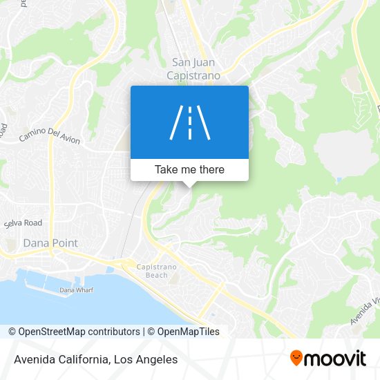 Avenida California map