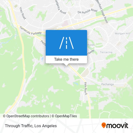 Mapa de Through Traffic