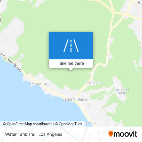 Water Tank Trail map