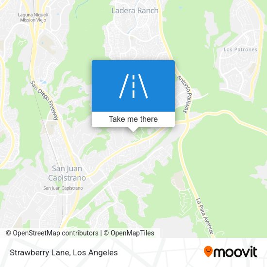 Mapa de Strawberry Lane