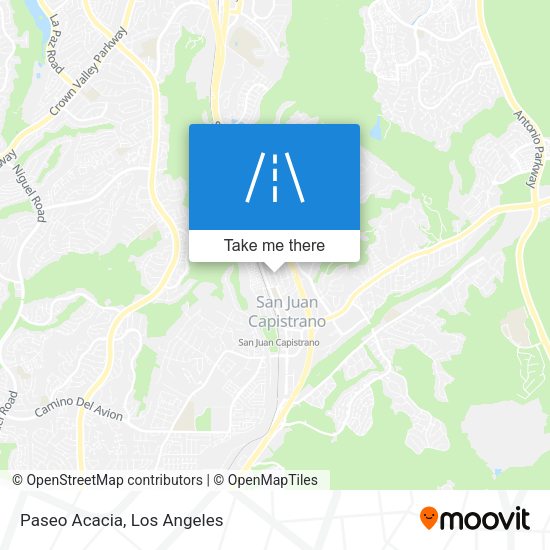 Mapa de Paseo Acacia