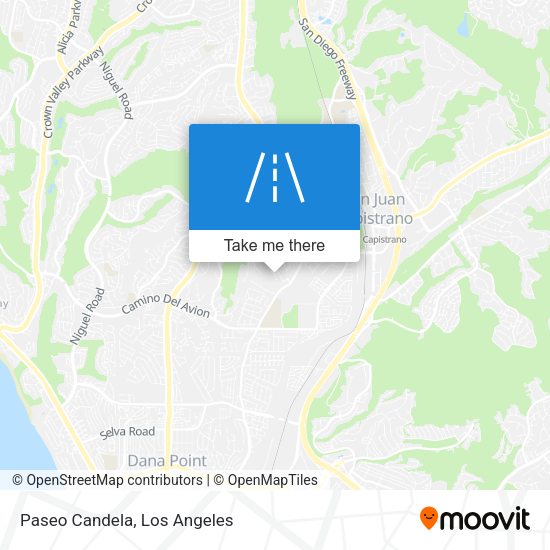Mapa de Paseo Candela