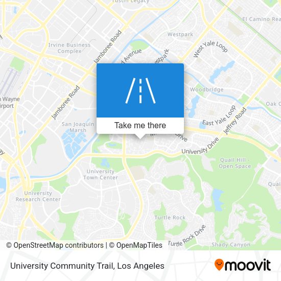 Mapa de University Community Trail