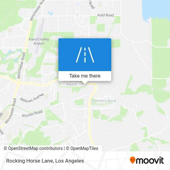 Rocking Horse Lane map