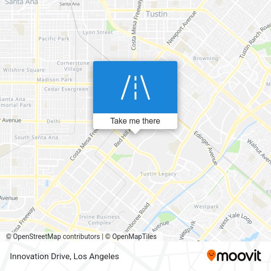 Innovation Drive map