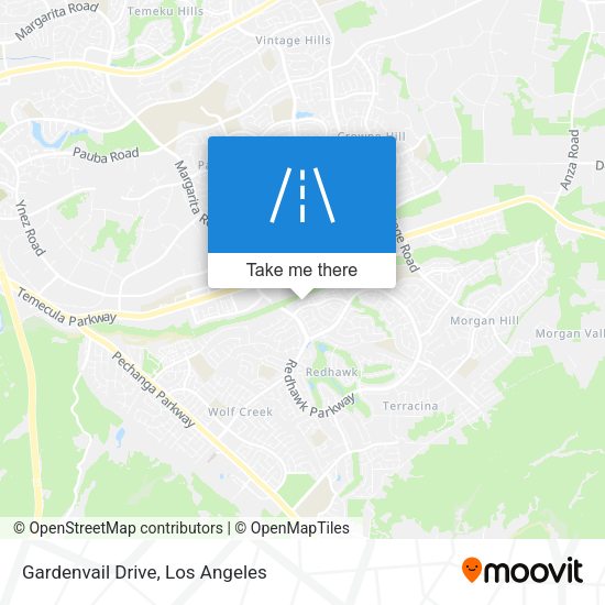 Mapa de Gardenvail Drive