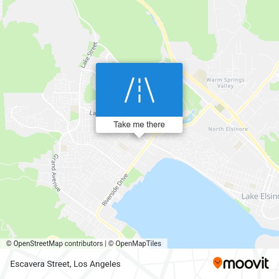 Escavera Street map
