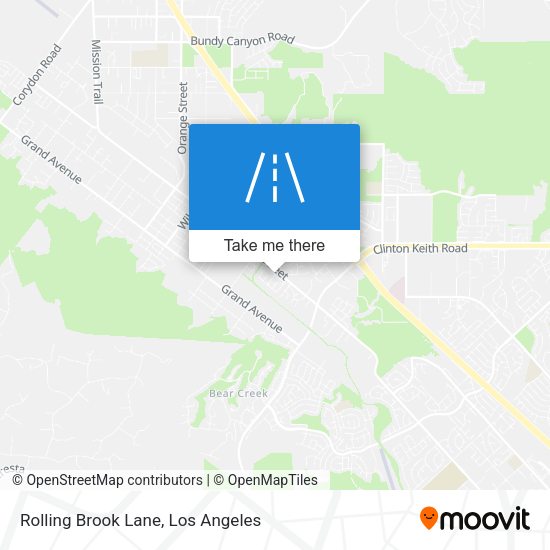 Rolling Brook Lane map
