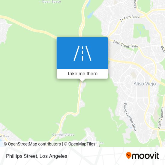 Phillips Street map