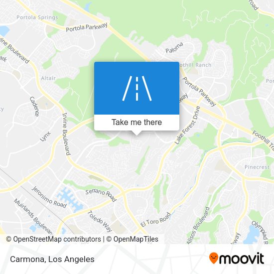 Mapa de Carmona